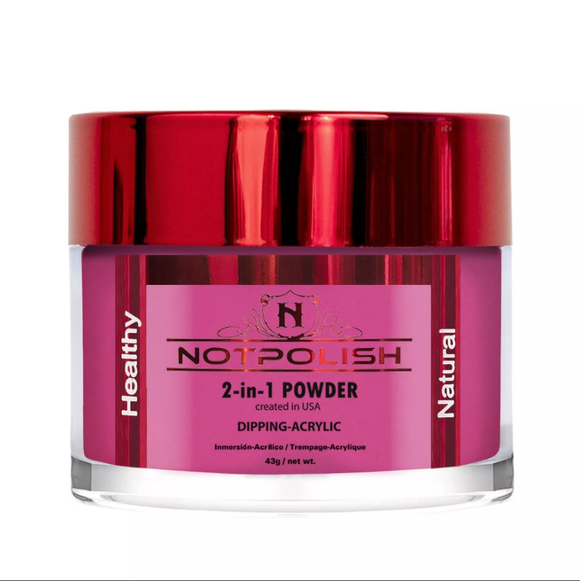 NotPolish 2in1 Acrylic & Dipping Powder , 2oz, M57