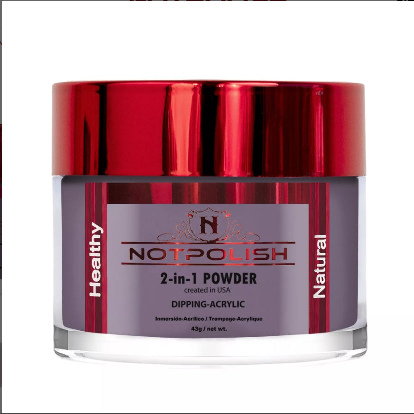 NotPolish 2in1 Acrylic & Dipping Powder , 2oz, M77