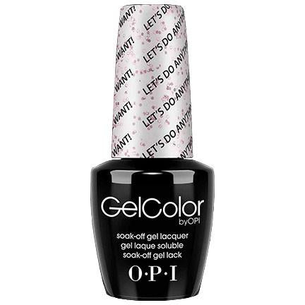 OPI GelColor, M78, Let's Do Anything We Want!, 0.5oz