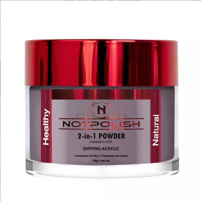 NotPolish 2in1 Acrylic & Dipping Powder , 2oz, M80