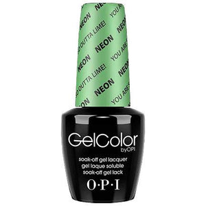 OPI GelColor, N34, You are So Outta Lime!, 0.5oz