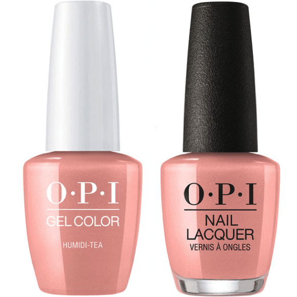 OPI GelColor And Nail Lacquer, N52, Humidi-Tea, 0.5oz