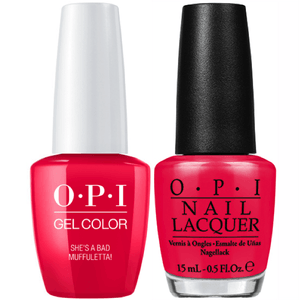 OPI GelColor And Nail Lacquer, N56, She’s a Bad Muffuletta!, 0.5oz