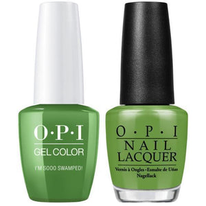 OPI GelColor And Nail Lacquer, N60, I’m Sooo Swamped!, 0.5oz