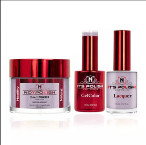 NotPolish 3in1 Dipping Powder + Gel Polish + Nail Lacquer, OG208