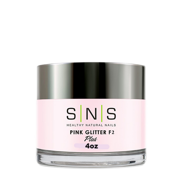 SNS Dipping Powder, 12, Pink Glitter, F2, 4oz