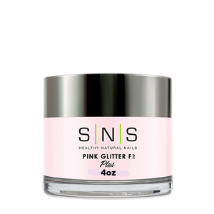 SNS Dipping Powder, 12, PINK GLITTER F2, 2oz