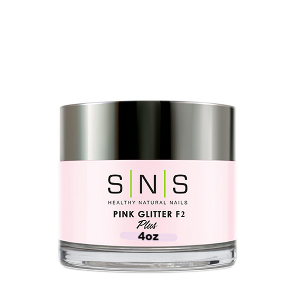 SNS Dipping Powder, 12, PINK GLITTER F2, 2oz