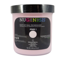 Nugenesis Dipping Powder, Pink & White Collection, PINK I, 16oz