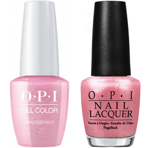 OPI GelColor And Nail Lacquer, R44, Princesses Rule, 0.5oz
