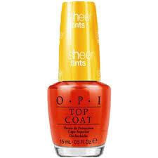 OPI Nail Lacquer, NL S01, Sheer Tint Collection, I'm Never Amberrassed