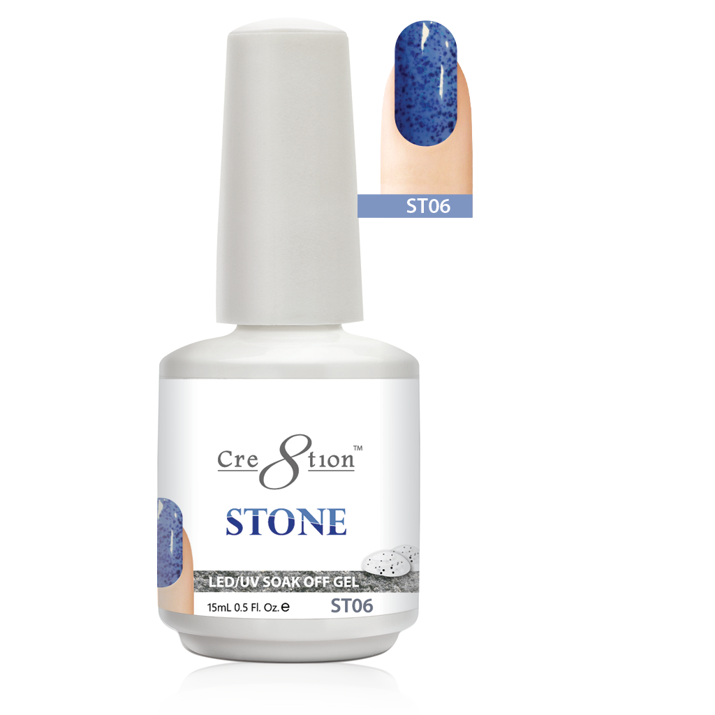 Cre8tion Stone Gel Polish, ST06, 0916-0732, 0.5oz