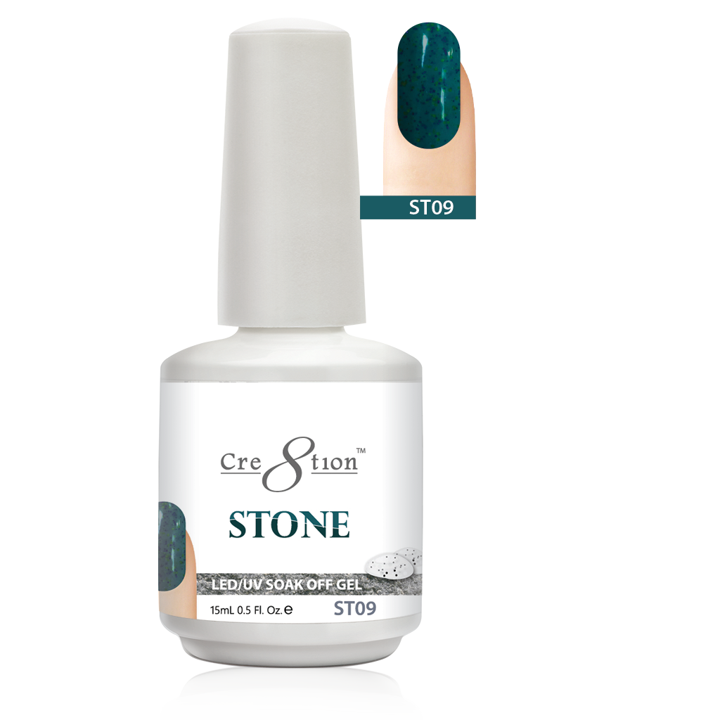 Cre8tion Stone Gel Polish, ST09, 0916-0735, 0.5oz