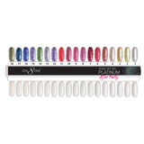 Cre8tion Platinum After Party Gel Polish, Full Line Of 18 Colors (from 01 to 18), 0.5oz