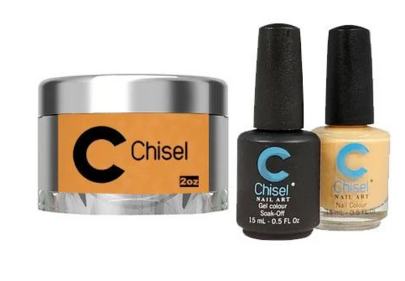 CHISEL 3in1 Duo + Dipping Powder (2oz) - SOLID 100