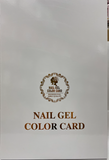 Professional Nail Gel Color Card | 308  Blanks