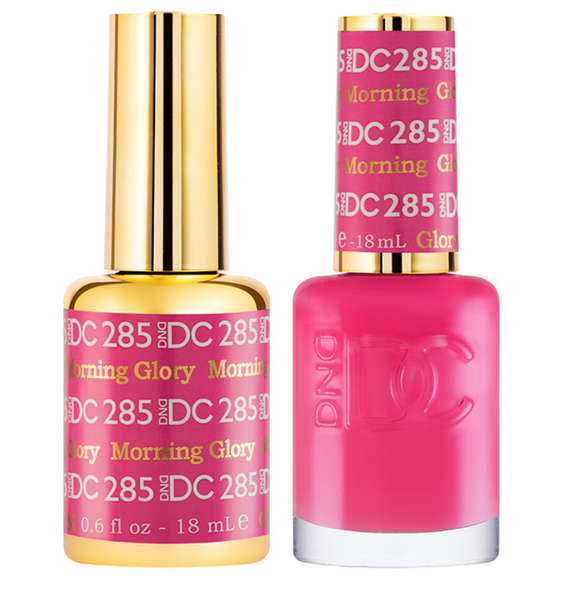 DC Nail Lacquer And Gel Polish (New DND), DC 285, Morning Glory  , 0.6oz