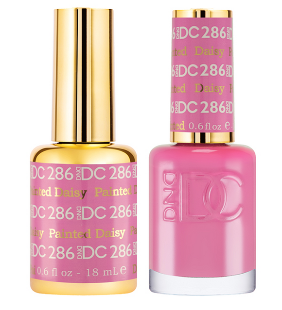 DC Nail Lacquer And Gel Polish (New DND), DC 286, Painted Daisy  , 0.6oz