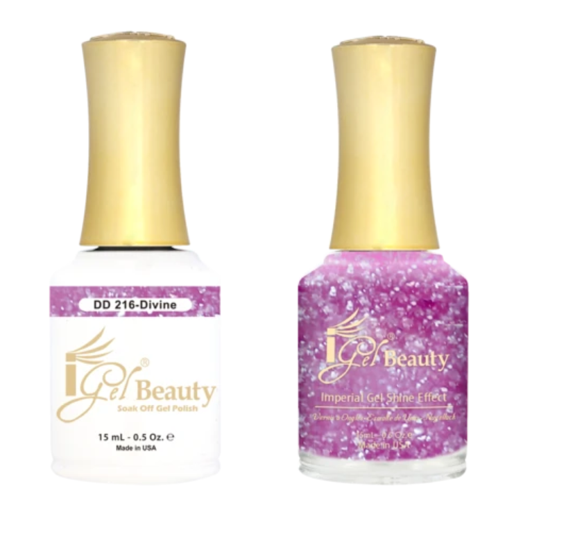 IGEL Nail Lacquer And Gel Polish Duo, DD216 DIVINE