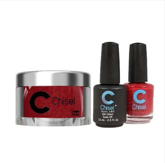 CHISEL 3in1 Duo + Dipping Powder (2oz) - SOLID 1