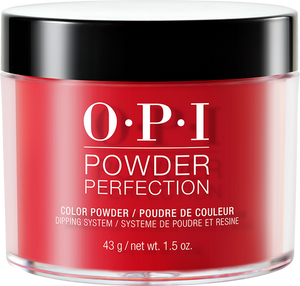 OPI Dipping Powder, DP Z13, Color So Hot It Berns, 1.5oz