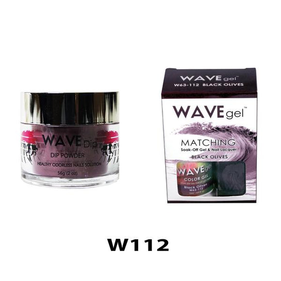 WAVEGEL 3IN1- W112 BLACK OLIVES