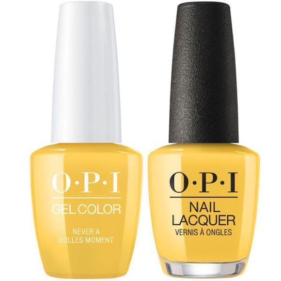 OPI GelColor And Nail Lacquer, W56, Suzi – Never a Dulles Moment, 0.5oz