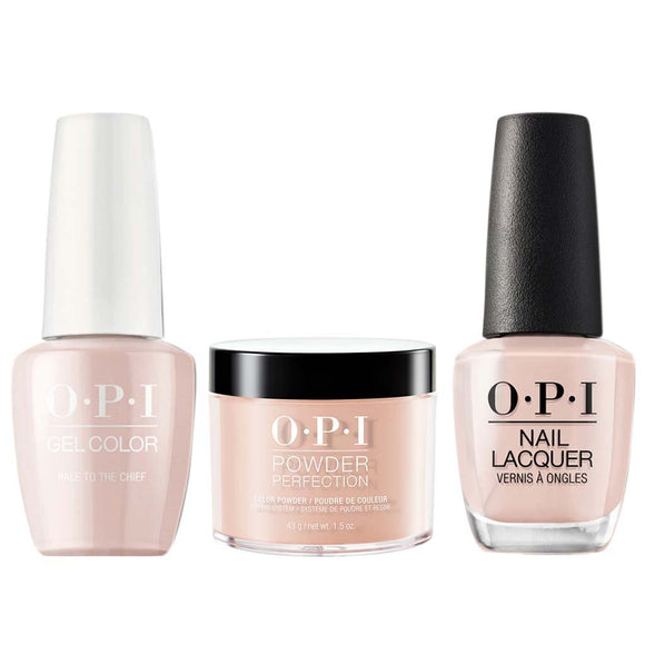 OPI 3in1, W57, Pale To The Cheif
