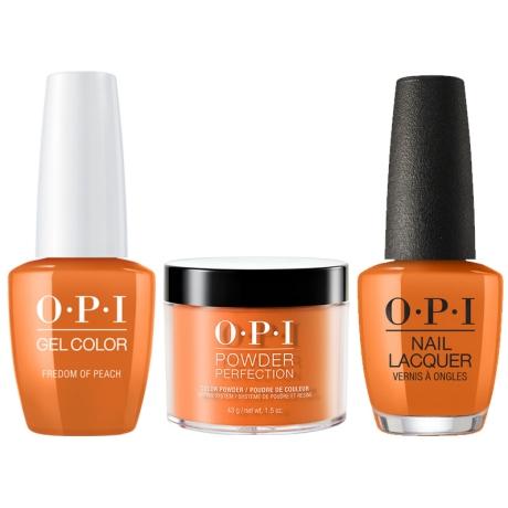 OPI 3in1, W59, Freedom Of Peach
