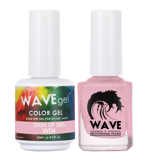 WAVEGEL Gel Polish + Nail Lacquer, W04