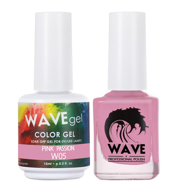 WAVEGEL Gel Polish + Nail Lacquer, W05