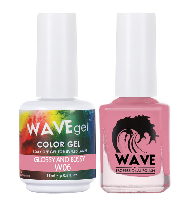 WAVEGEL Gel Polish + Nail Lacquer, W06