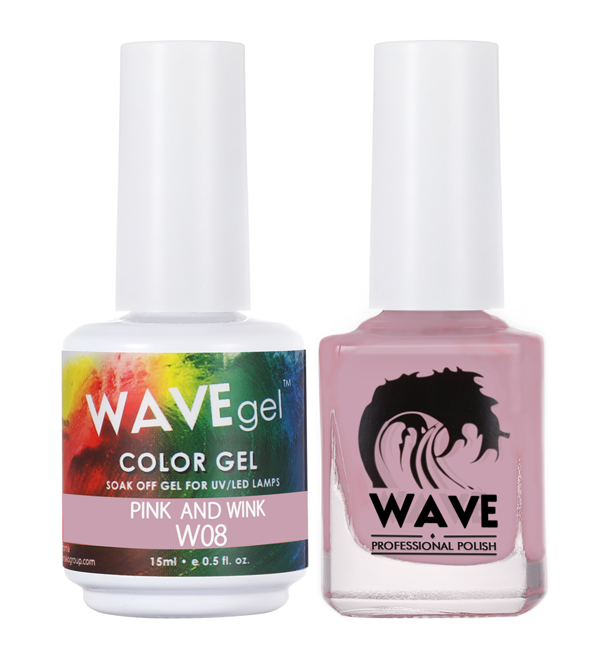 WAVEGEL Gel Polish + Nail Lacquer, W08