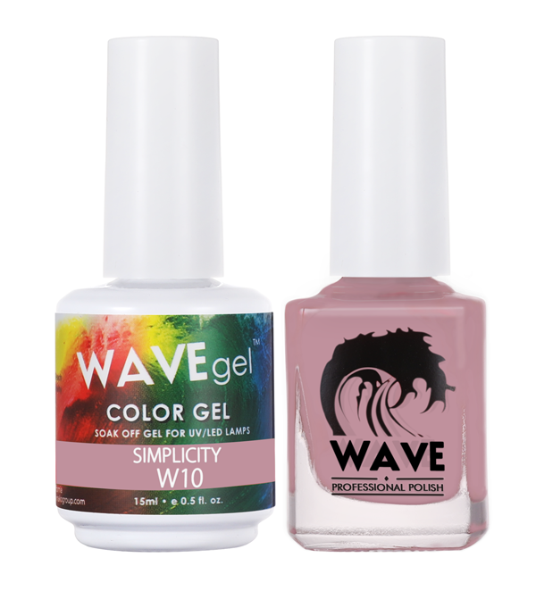 WAVEGEL Gel Polish + Nail Lacquer, W10