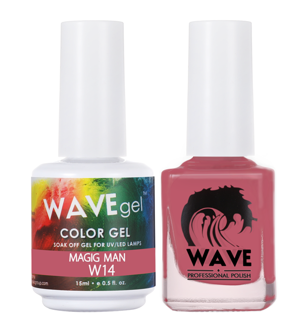 WAVEGEL Gel Polish + Nail Lacquer, W14