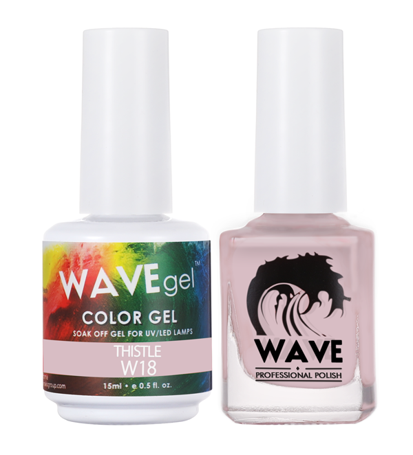 WAVEGEL Gel Polish + Nail Lacquer, W18