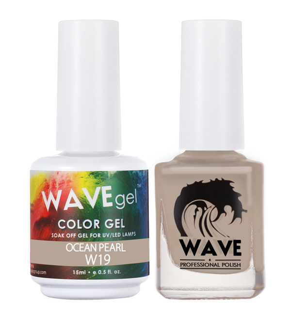 WAVEGEL Gel Polish + Nail Lacquer, W19