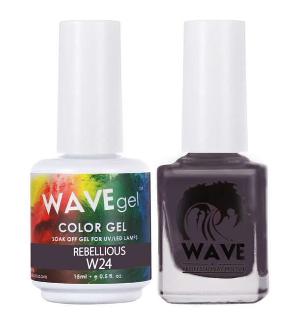 WAVEGEL Gel Polish + Nail Lacquer, W24