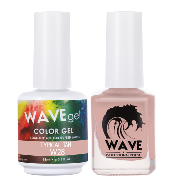 WAVEGEL Gel Polish + Nail Lacquer, W28