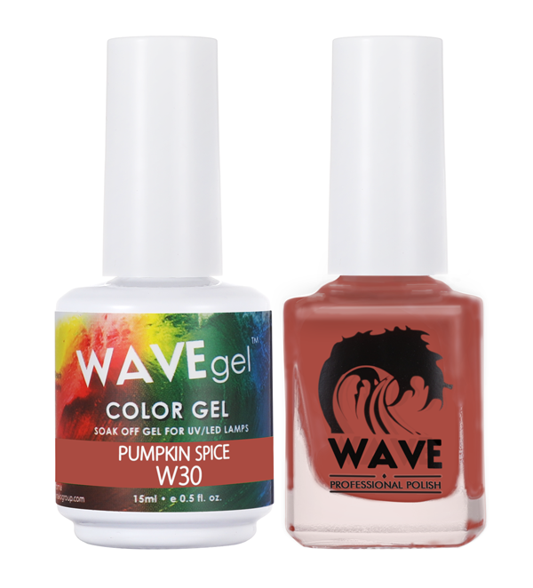 WAVEGEL Gel Polish + Nail Lacquer, W30