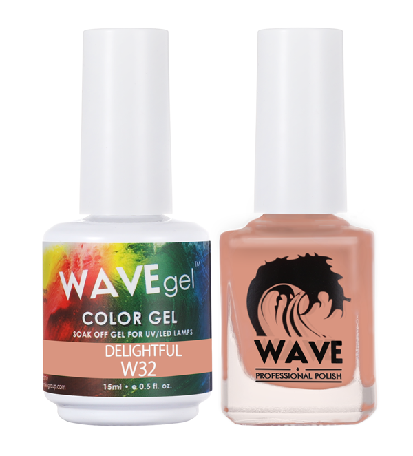 WAVEGEL Gel Polish + Nail Lacquer, W32