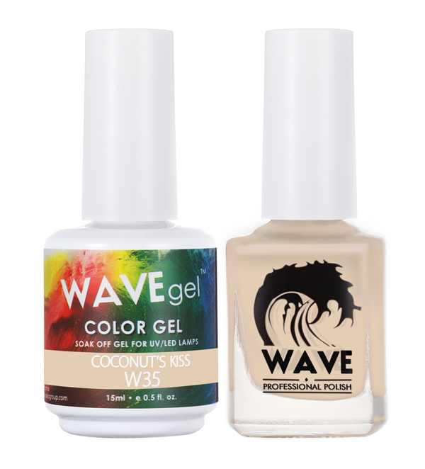 WAVEGEL Gel Polish + Nail Lacquer, W35