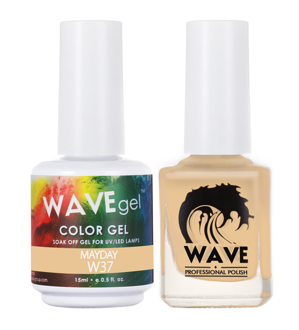 WAVEGEL Gel Polish + Nail Lacquer, W37