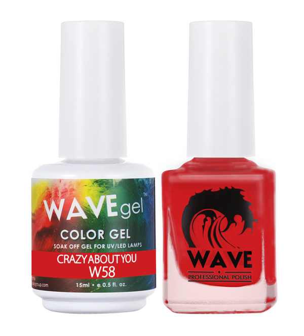 WAVEGEL Gel Polish + Nail Lacquer, W58