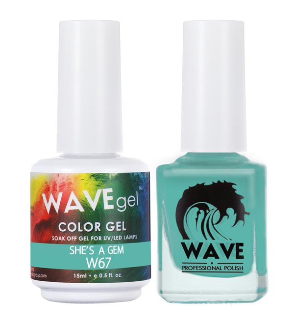 WAVEGEL Gel Polish + Nail Lacquer, W67