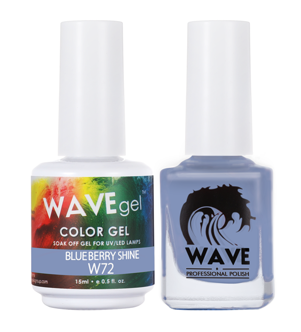 WAVEGEL Gel Polish + Nail Lacquer, W72