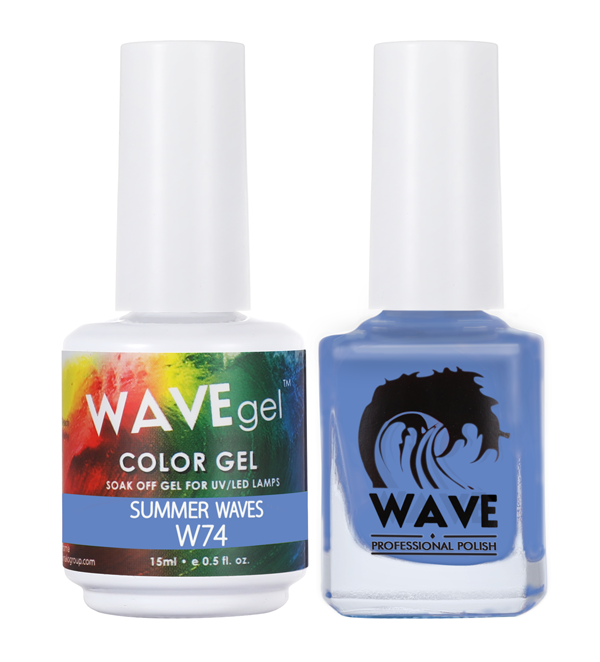 WAVEGEL Gel Polish + Nail Lacquer, W74