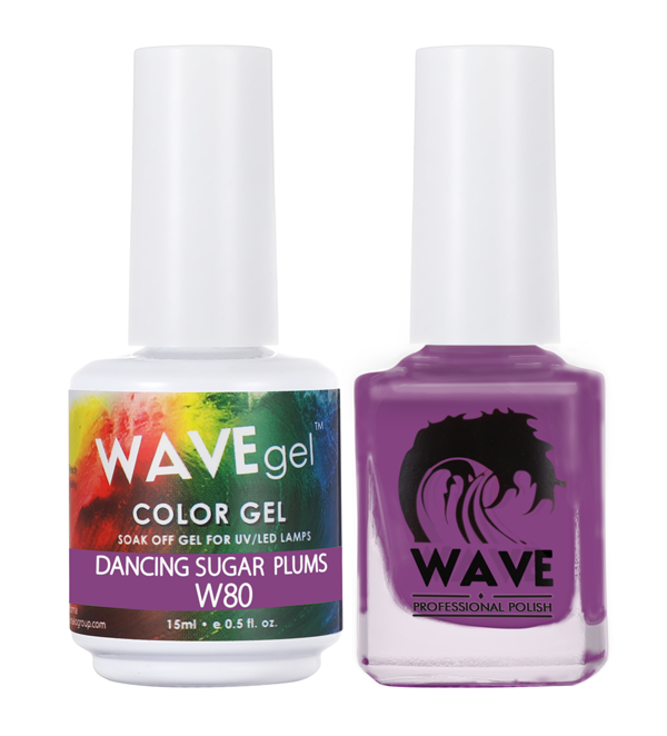 WAVEGEL Gel Polish + Nail Lacquer, W80