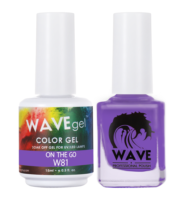 WAVEGEL Gel Polish + Nail Lacquer, W81