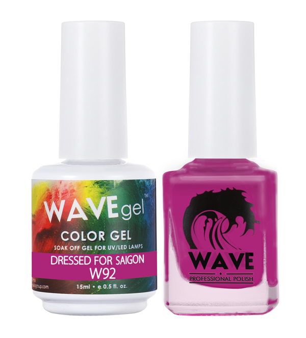 WAVEGEL Gel Polish + Nail Lacquer, W92